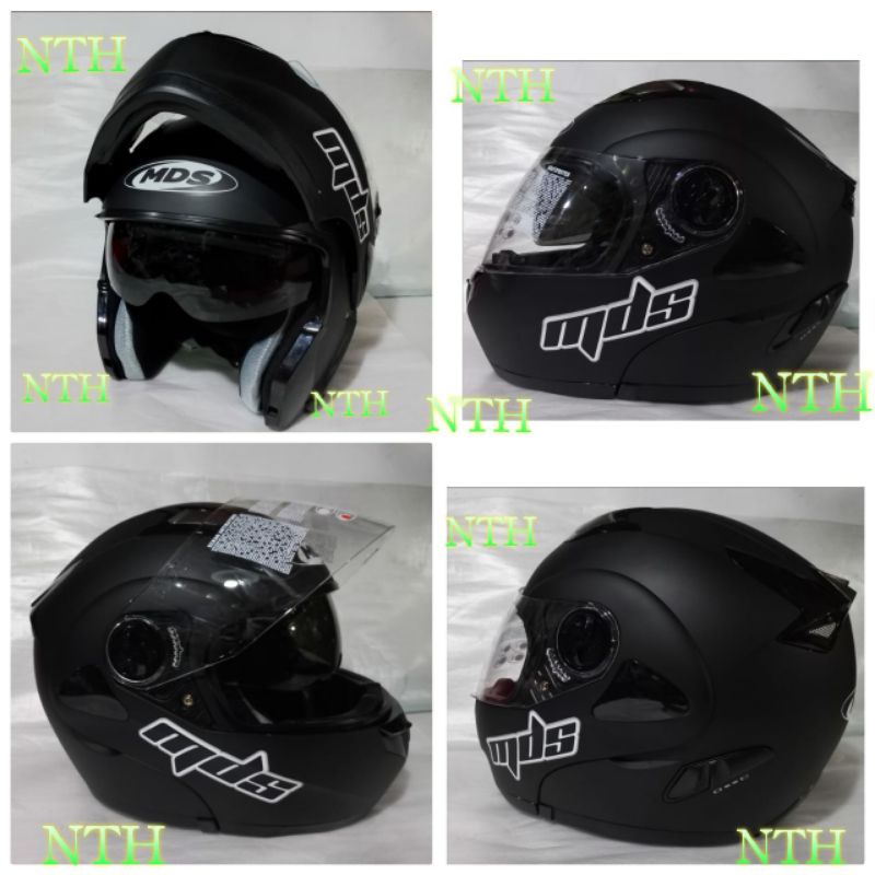 Jual Helm MDS Pro Rider modular Original | Shopee Indonesia