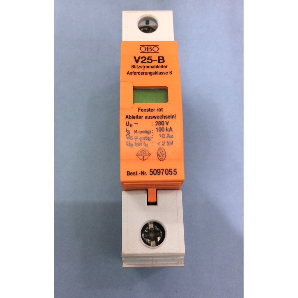 Jual Surge Arrester OBO V25-B 1 Phase / Surge Arrester OBO 1P V25-B ...