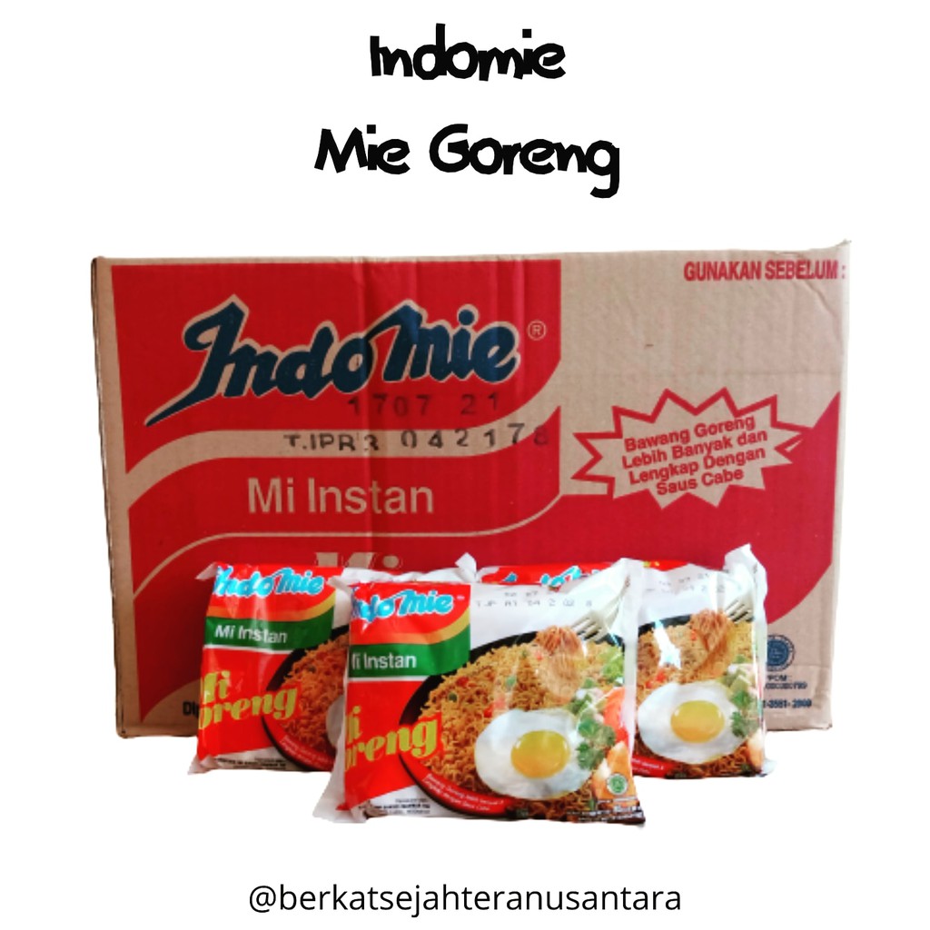 Jual Indomie Goreng [ Satu Dus Isi 40 Bungkus ] | Shopee Indonesia