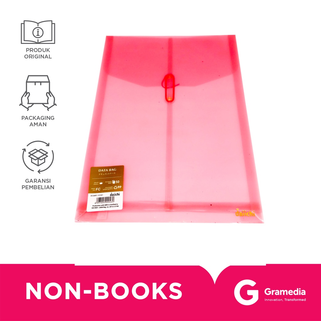 Jual Daiichi Dcs Data Bag Fc 1 Pop Clear Dcs08Fc200001 | Shopee Indonesia