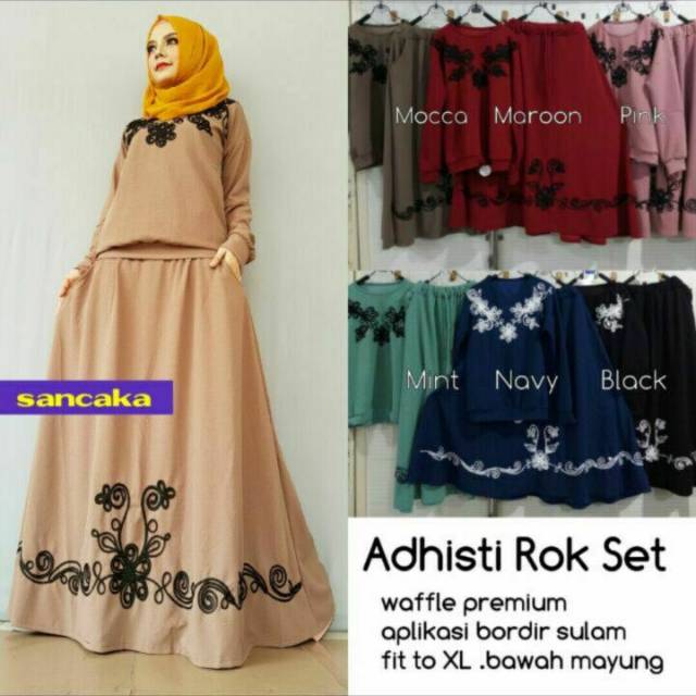 Jual Adhisty rok set | Shopee Indonesia