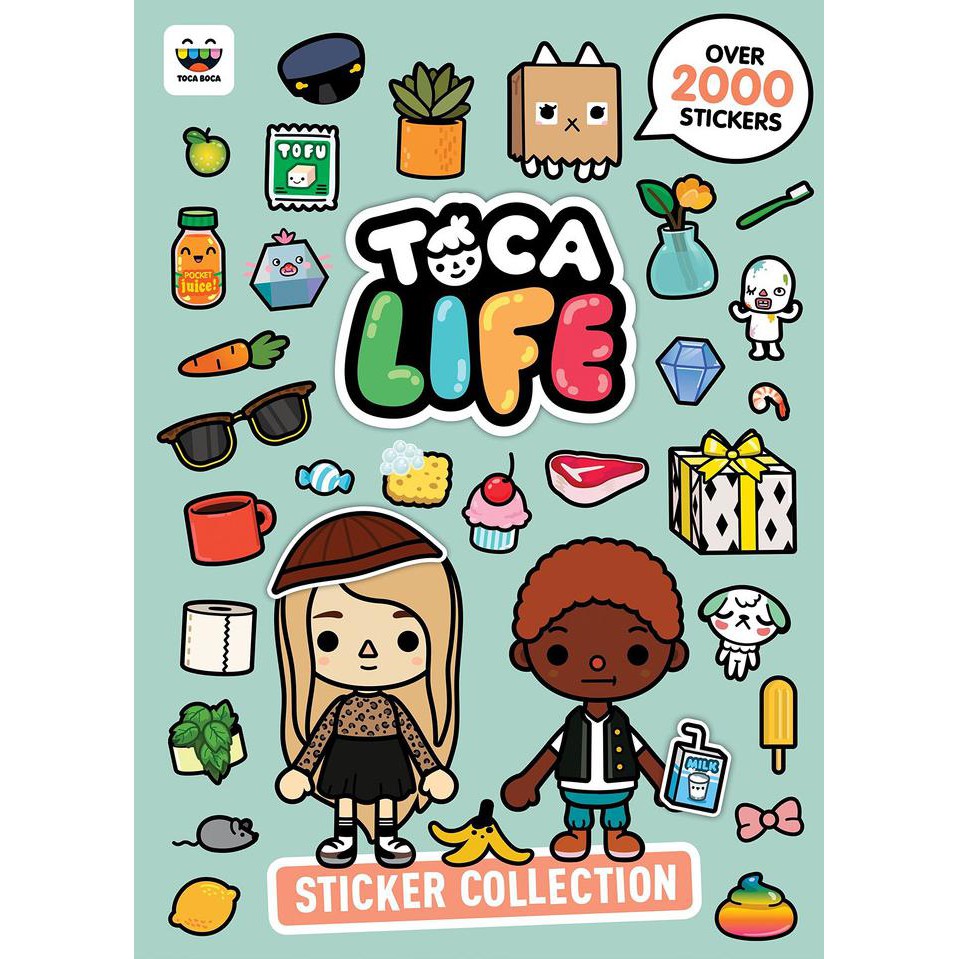 Jual Buku Import -Toca Life Sticker Collection (Toca Boca) | Shopee ...