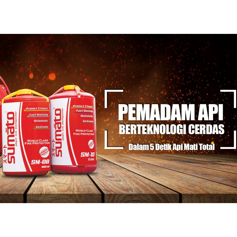 Jual SUMATO alat pemadam kebakaran OTOMATIS - APAR Otomatis - fire ...