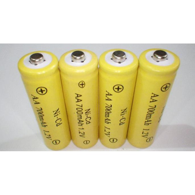 Jual Baterai Charge Aa A2 700 Mah 1 2v Ni Cd Batre Battery Cas Isi