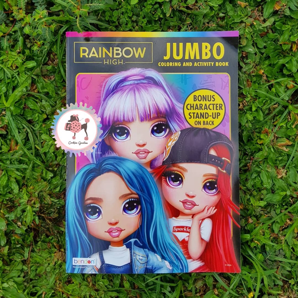 Jual Rainbow High Jumbo Coloring and Activity Book | Shopee Indonesia