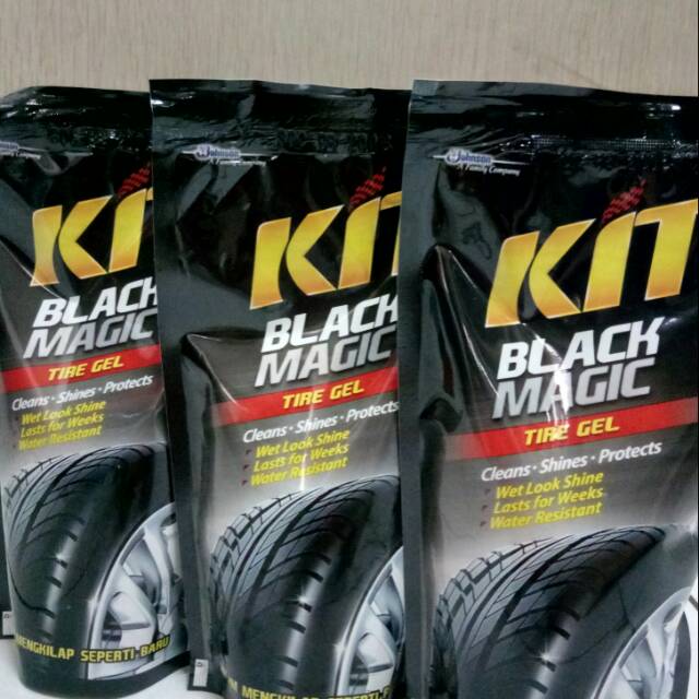 Jual Semir Ban KIT / KIT Black Magic Instant Tire Gel Reffil (180ml ...