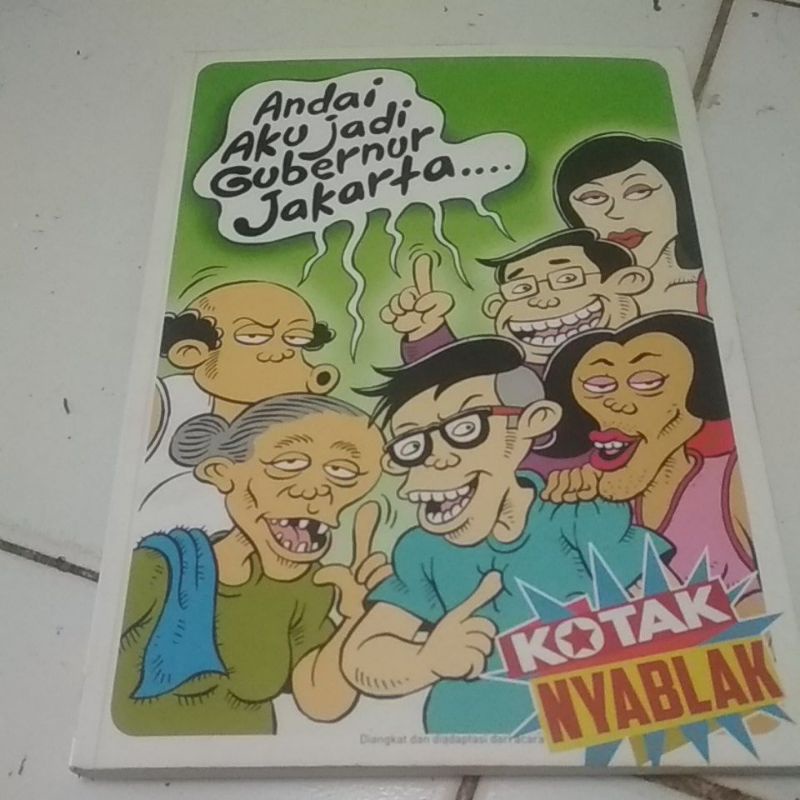 Jual KOMIK ANDAI AKU BISA GUBERNUR JAKARTA | Shopee Indonesia