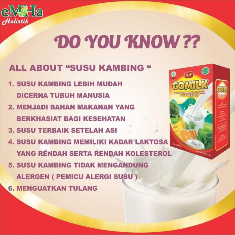 Jual GOMILK SUSU ETAWA GO MILK UNTUK ASAM LAMBUNG (ECER) | Shopee Indonesia