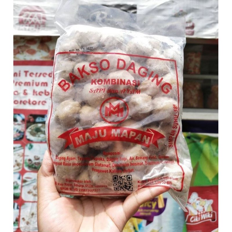 Jual Bakso Daging Maju Mapan Bakso Kombinasi Isi 50biji Shopee Indonesia