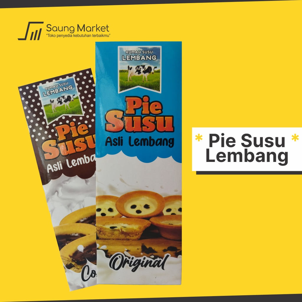 Jual Pie Susu Lembang Oleh Oleh Bandung Makanan Jajanan Cemilan Kue Lembang Shopee