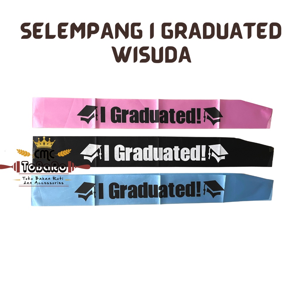 Jual Sash Graduated Wisuda | Selempang Graduated | Selempang Wisuda ...