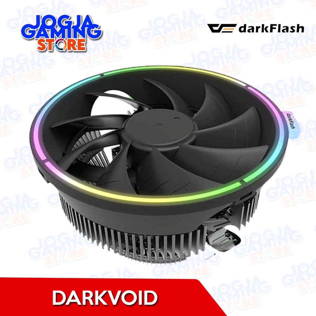 Jual DARKFLASH DARKVOID RGB CPU Cooler with RAINBOW RING | Shopee Indonesia