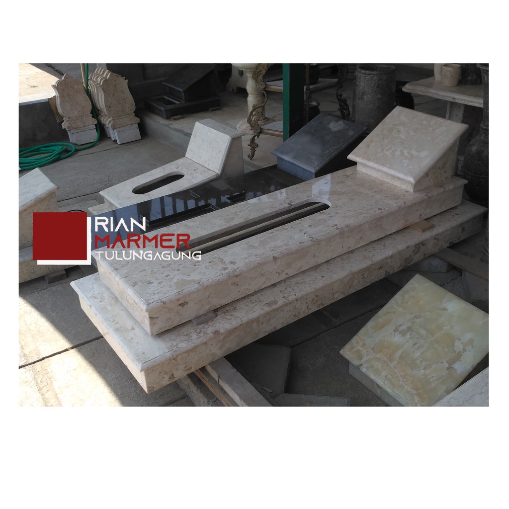 Jual Makam Marmer Model Pahlawan Klasik+Pondasi | Shopee Indonesia