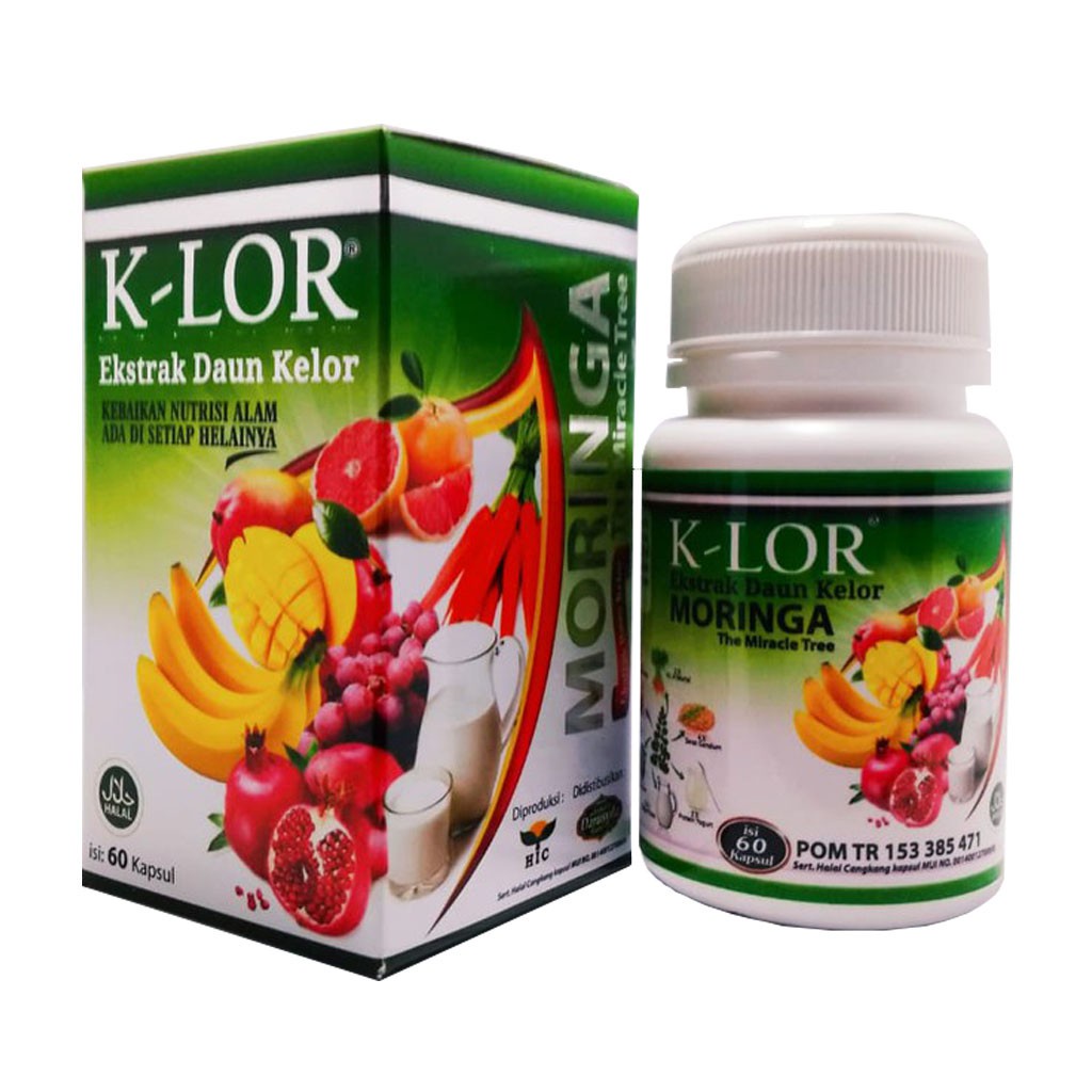 Jual Kapsul K Lor Ekstrak Daun Kelor Moringa Darusyifa Alami Asli Kapsul Shopee Indonesia