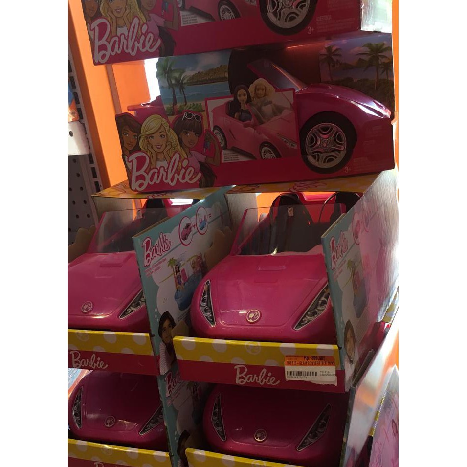 Jual BHGVFCDX- BARBIE GLAM CONVERTIBLE BARBIE CAR MOBIL BARBIE ORIGINAL ...