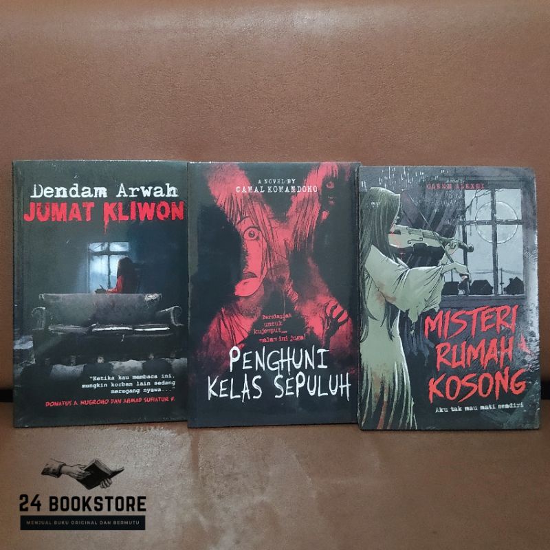 Jual Paket Novel Horor/Horror, Kisah Nyata, Penampakan Hantu, Kisah ...