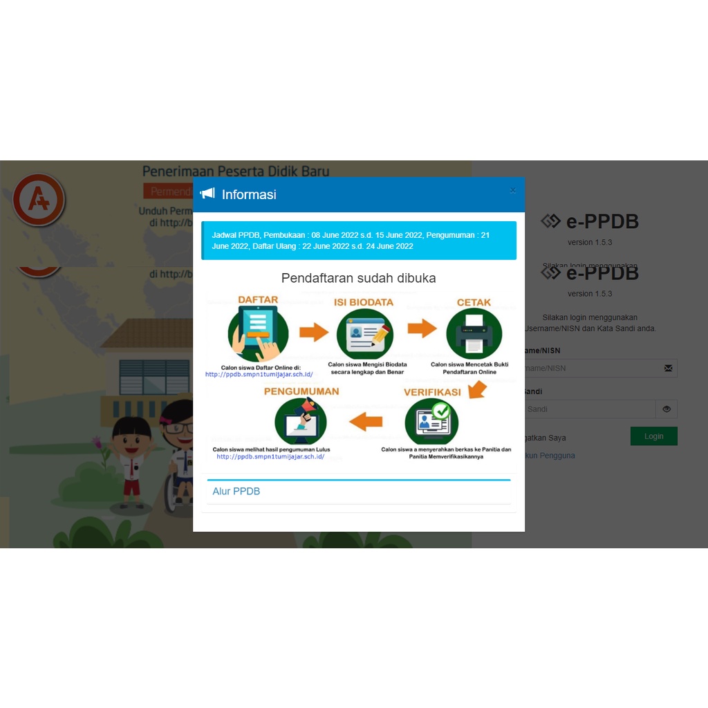 Jual Aplikasi PPDB Penerimaan Peserta Didik Baru Online Lengkap ...