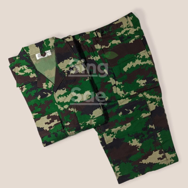 Jual Baju PDL RAIDER asli JATAH TNI/SERAGAM TNI/PAKAIAN TNI | Shopee ...