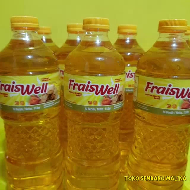 Jual Fraiswell minyak goreng 1 liter / minyak goreng fraiswell | Shopee ...