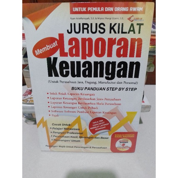 Jual Buku Jurus Kilat Membuat Laporan Keuangan Untuk Pemula Dan Orang