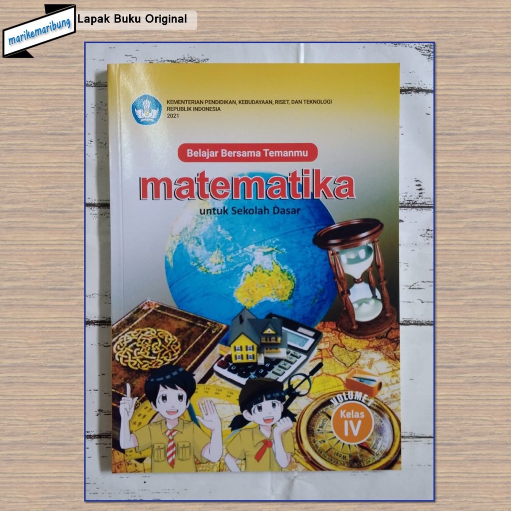 Jual Buku Kurikulum Merdeka – Matematika Volume 1 SD Kelas 4 (Buku ...