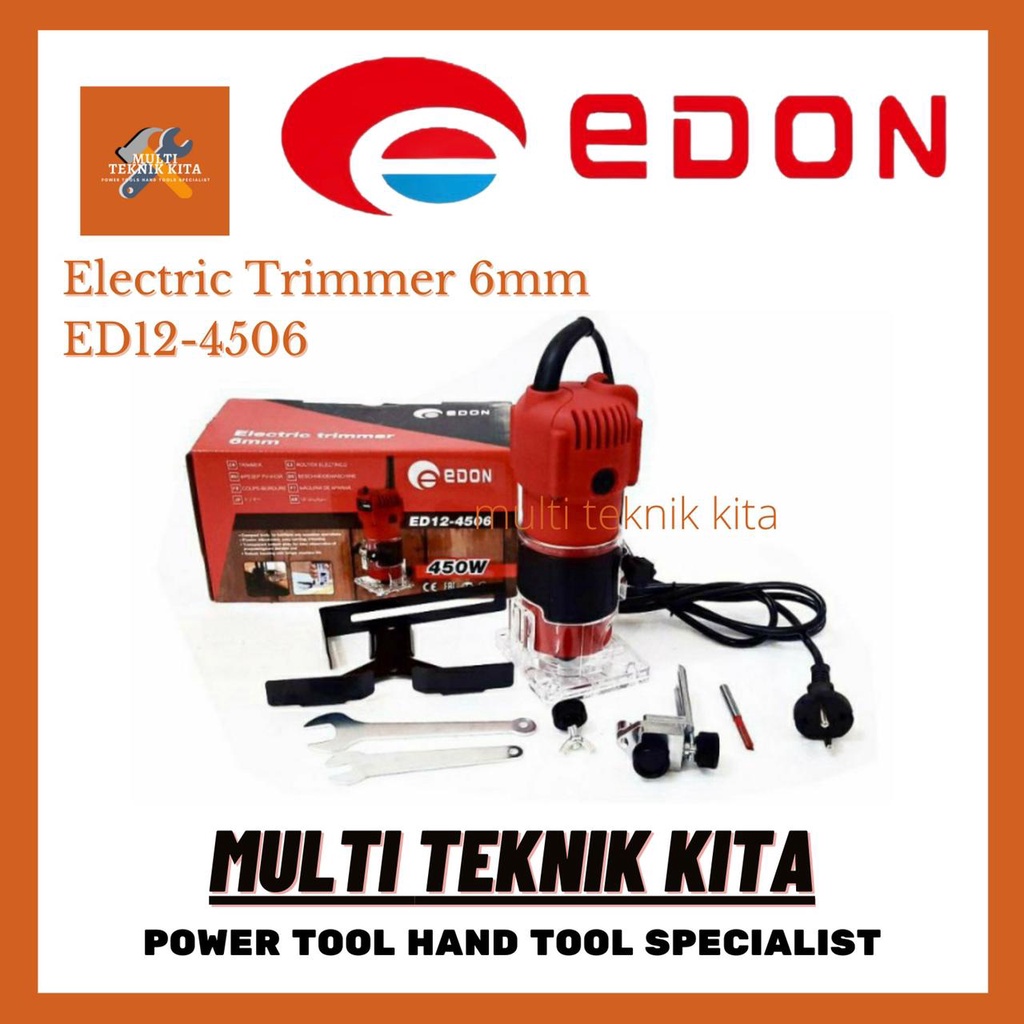 Jual Mesin Profil Router Trimmer Kayu Mm W Edon Ed Shopee Indonesia