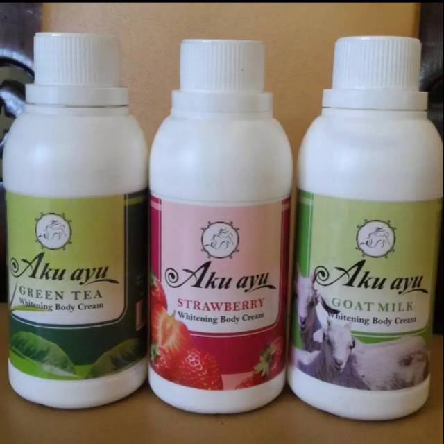 Jual Aku Ayu Body Cream Bleaching 500 gram Shopee Indonesia