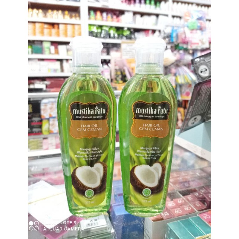 Jual Mustika Ratu Hair Oil Cem Ceman 175ML minyak cemceman | Shopee ...