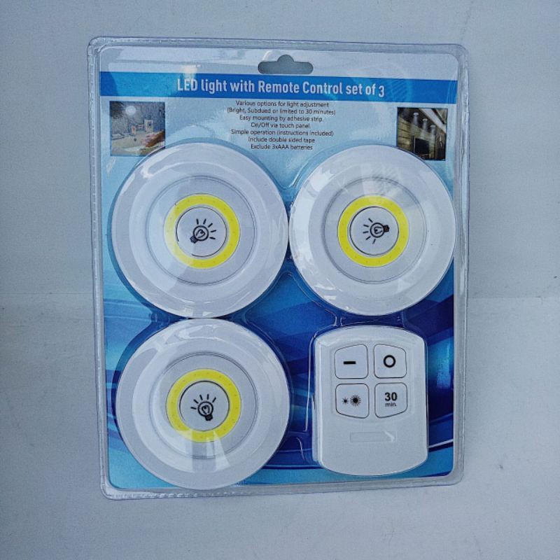 Jual Lampu Emergency Led Remote / Lampu Tempel Dengan Remote | Shopee ...