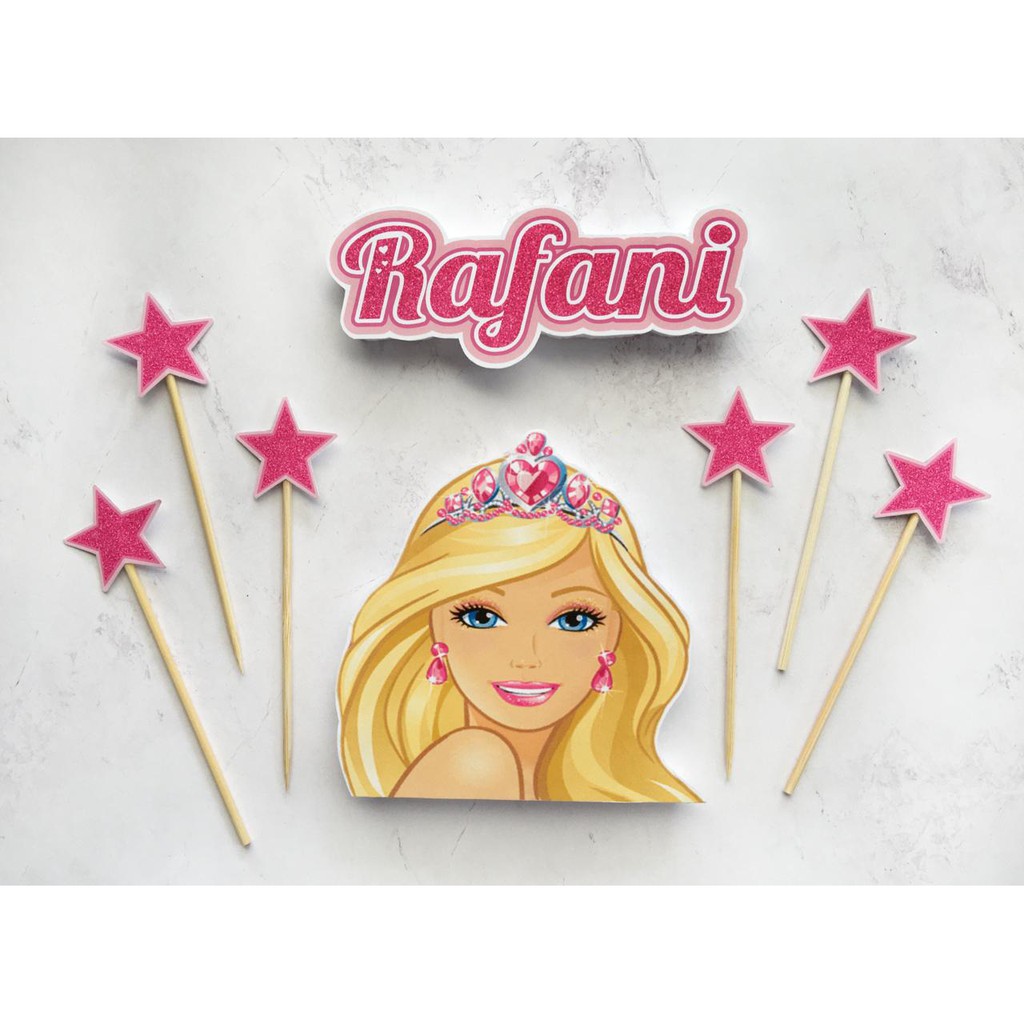 Jual TOPPER BARBIE HIASAN CAKE - Kab. Bandung - Sweet Topper