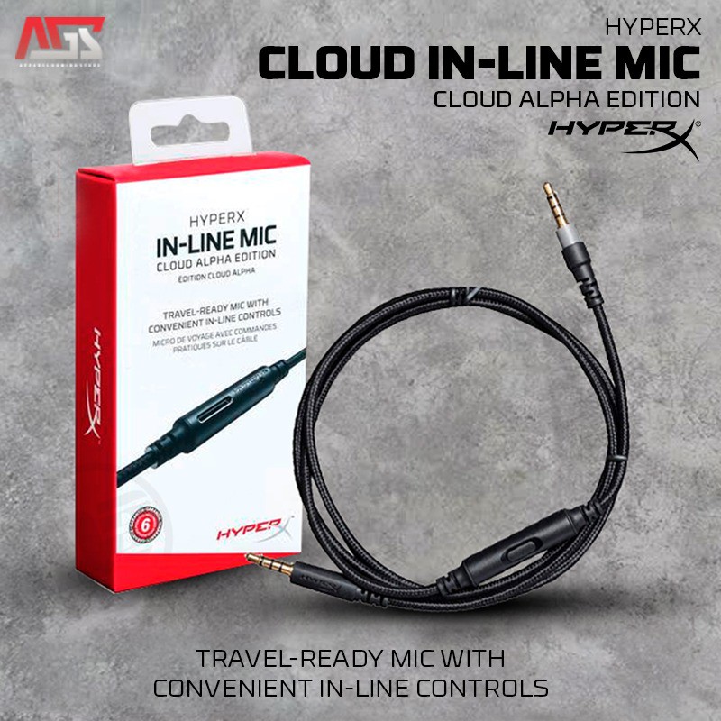 Jual HyperX Cloud In-Line Mic for Alpha - Gaming Mic Accesories ...