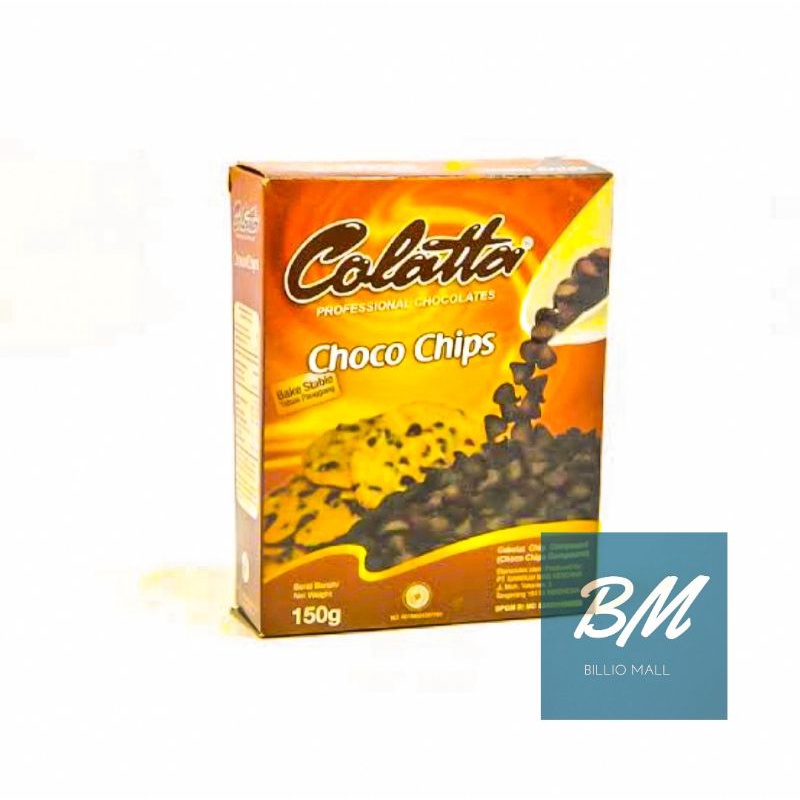 Jual COLATTA Choco Chips 150 gr / Chocolate Chip COLATTA 150 gram ...