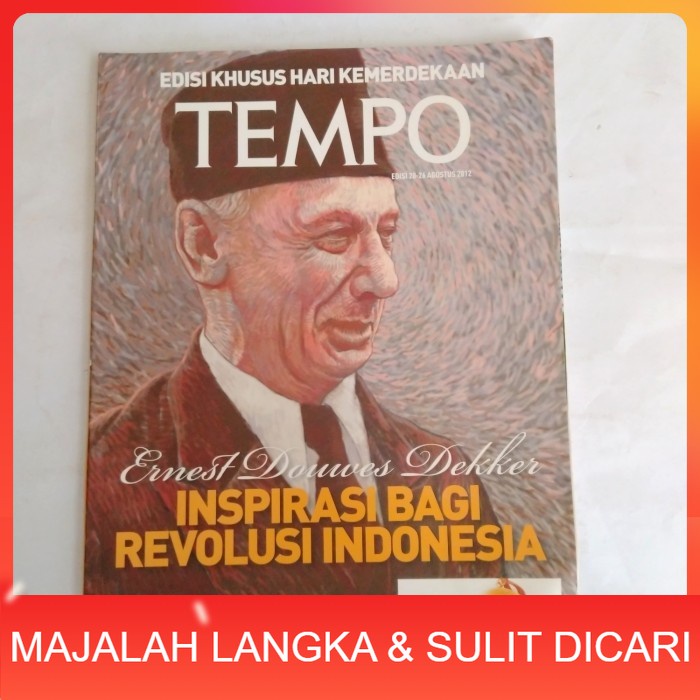 Jual Majalah Tempo No Edisi Khusus Ernest Douwes Dekker Langka Shopee Indonesia