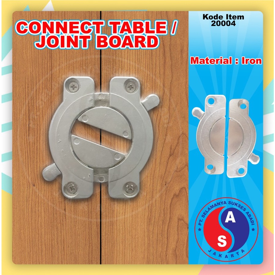 Jual PROMO DISKON 10% TABLE CONNECTOR KONEKTOR PENGHUBUNG MEJA JOINT ...
