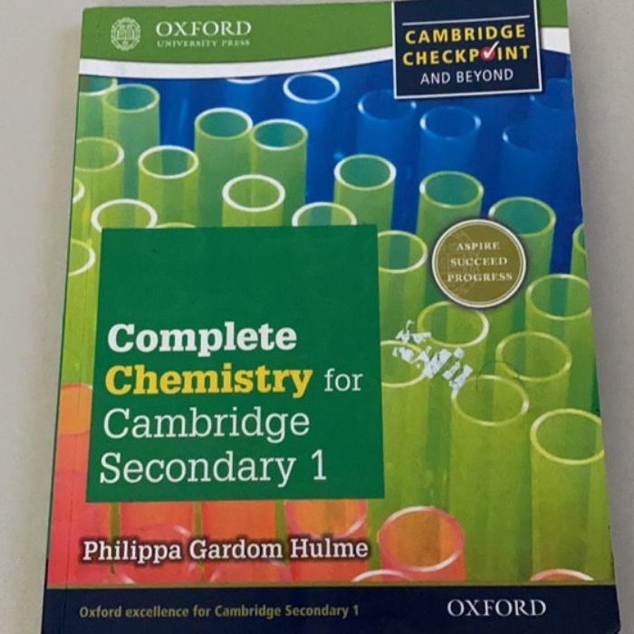 Jual complete chemistry for cambridge secondary 1 original shopee