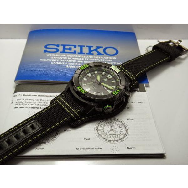 Seiko Automatic SSA059K1 Black Limited Edition Jam Tangan Pria SSA059