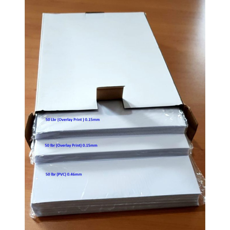 Jual PVC INSTANT/PVC ID CARD/PVC INKJET | Shopee Indonesia