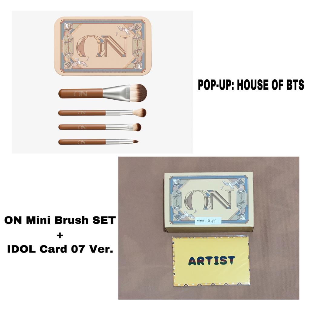 Jual ❗SALE❗[READY STOCK] BTS ON Mini Brush SET POP-UP : HOUSE OF