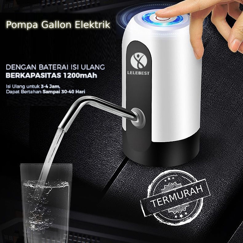 Jual Pompa Galon Elektrik Dispenser Air Minum Gallon Pompa Galon Electric Shopee Indonesia 8700