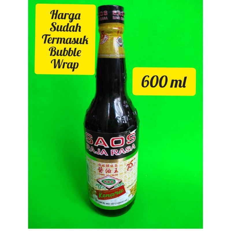 Jual Saos Raja Rasa Kkk Kenarie 600 Ml Shopee Indonesia