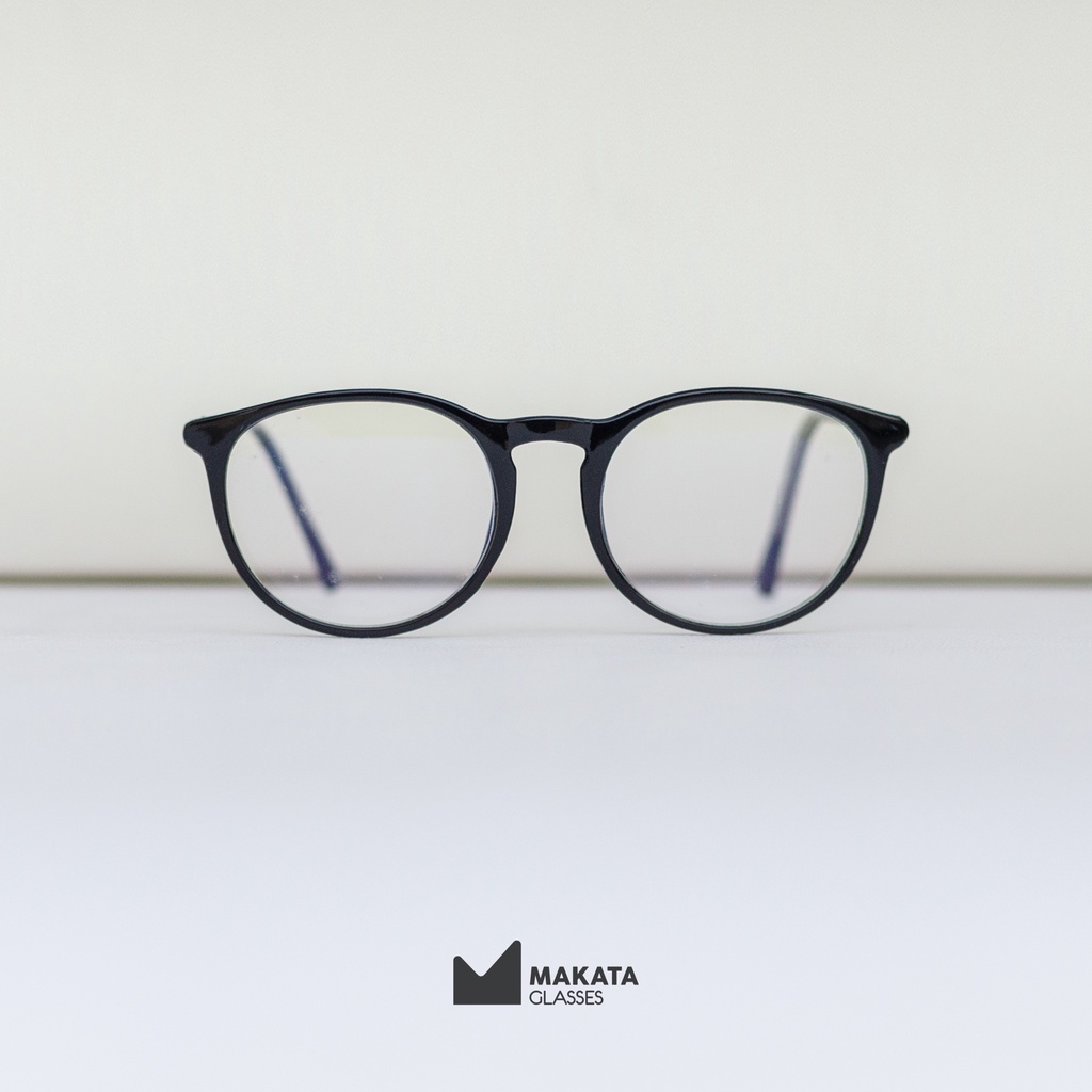 Jual MakataGlasses -Frame Bulat Plastik- SAMBA 01 | Shopee Indonesia