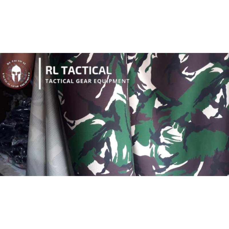Jual Bahan Kain Loreng Meteran Ripstop TR RL Tactical | Shopee Indonesia