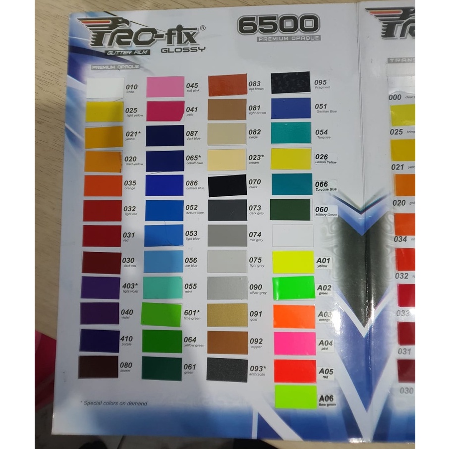 Jual Katalog Sticker Profix | Shopee Indonesia