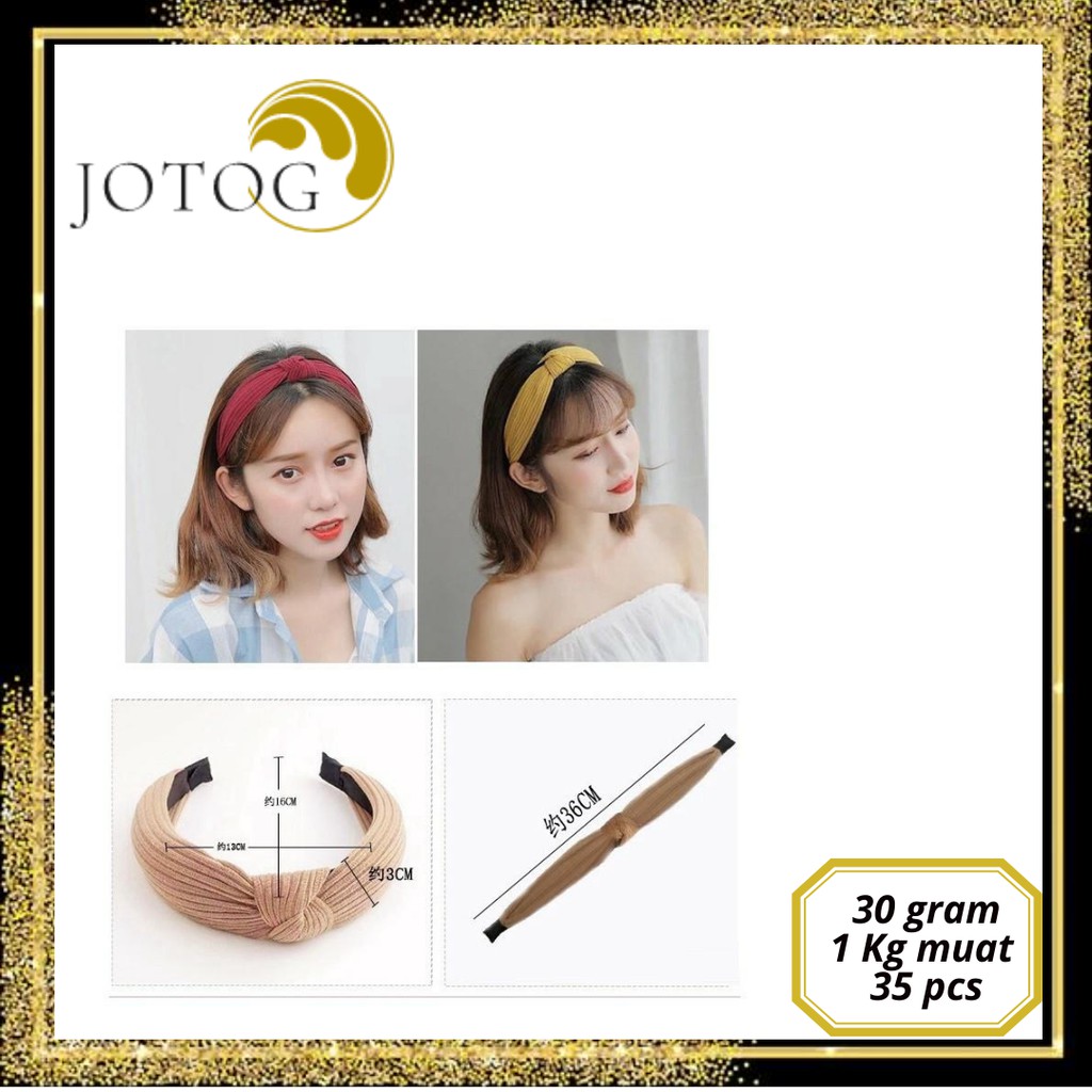 Jual Bando Cantik / Bando Kain / Bendo Rambut Sederhana / Bando Korea ...