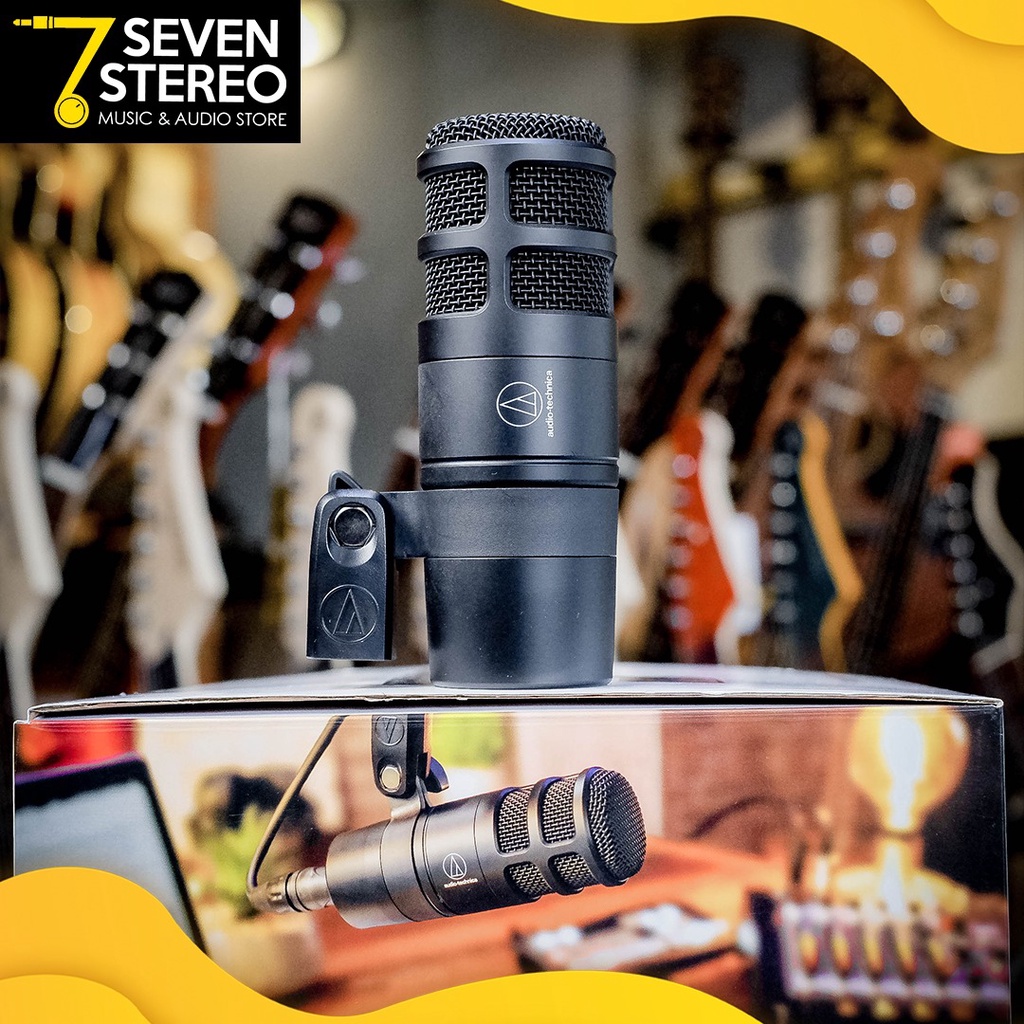 Jual AUDIO TECHNICA AT2040 Hypercardioid Dynamic Podcast Microphone ...