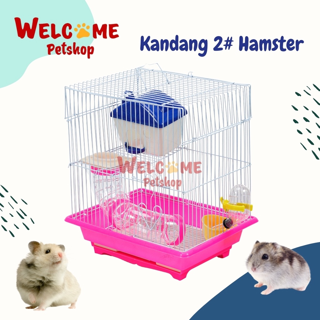 Jual Kandang Hamster 2# - Tipe 1 / Rumah Hamster / Kandang Hamster ...