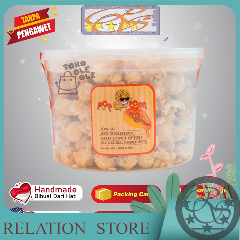 Jual Pop U Corn Popcorn Rasa Original (300 gram) | Shopee Indonesia