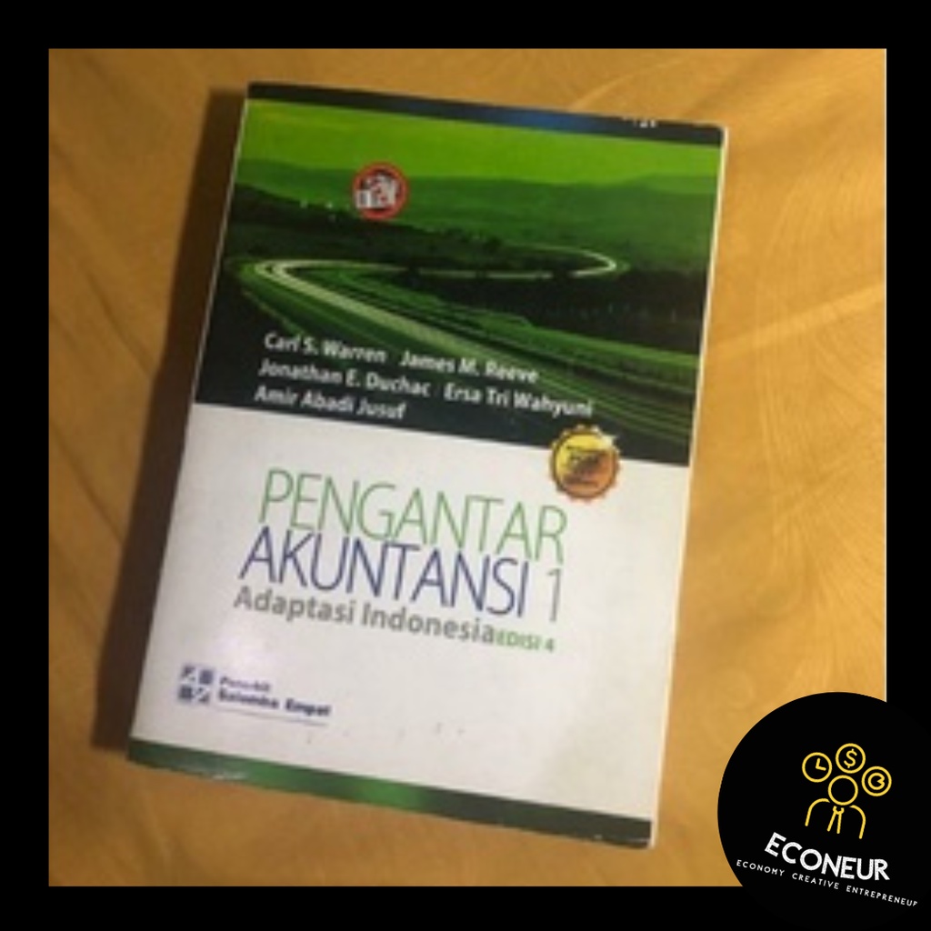 Jual Pengantar Akuntansi 1 Adaptasi Indonesia EDISI 4 By Warren [SECOND ...