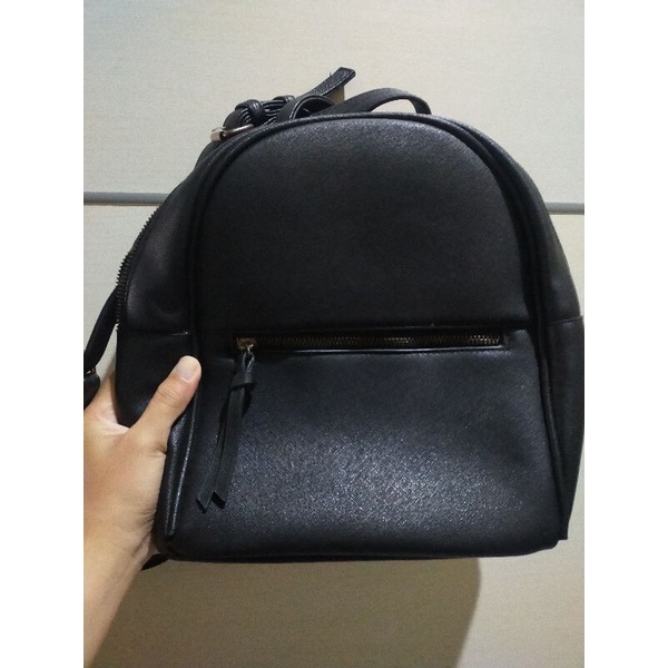 Mini backpack bershka best sale