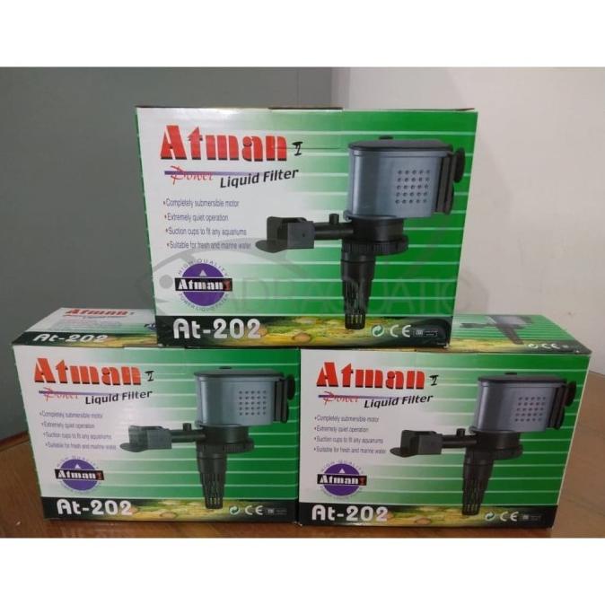 Jual ATMAN AT-202 POWER HEAD LIQUID FILTER POMPA AIR CELUP FILTER ...